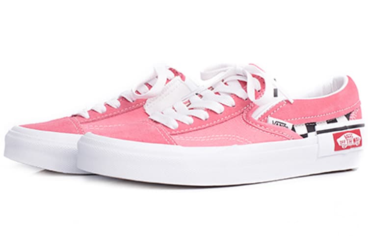 Slip On Vans Cap 'Checkerboard Strawberry Pink' 5