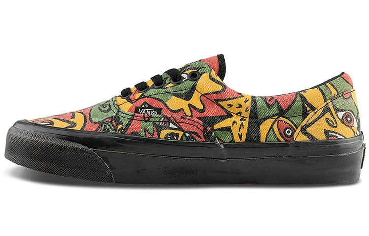 Vans Og Era Lx Graffiti Yellow Red Green 2