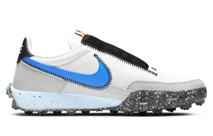 Nike Waffle Racer Crater Photon Dust Blue Women's