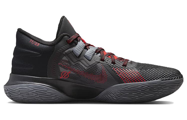 Nike Kyrie Flytrap V Black University Red 4