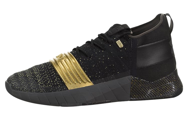 Under Armour C1N Trainer 'Black Metallic Gold' 2