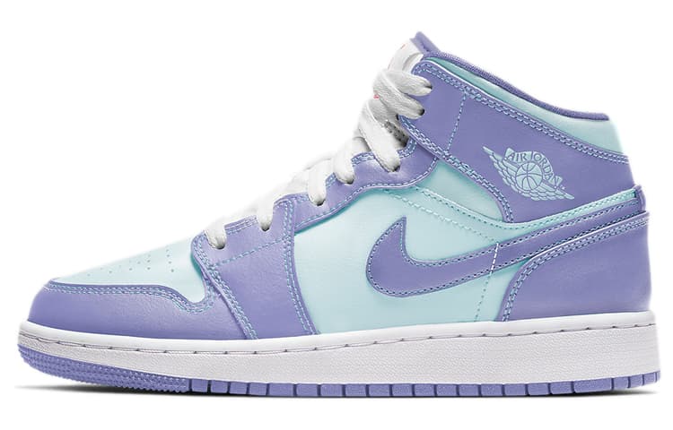 Jordan 1 Mid GS Purple Pulse 2