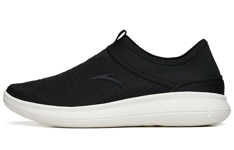 Anta Outdoor Collection Cushioned Anti-Slip Wear-Resistant Breathable Lightweight Low-Top Casual Shoes Men's Black