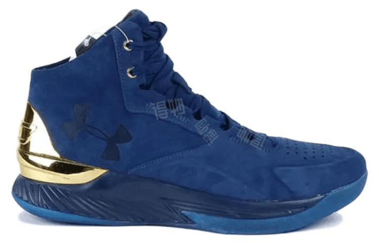 Under Armour Curry 1 Mid Lux Blackout Navy 4