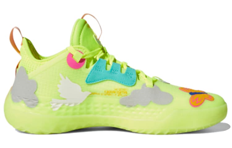 adidas Harden Vol. 5 Solar Yellow Men's 4