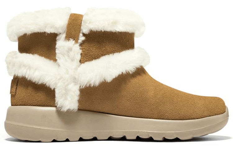 Skechers On-the-Go Joy High-Top Fleece-Lined Ankle Boots Women's Maroon 4