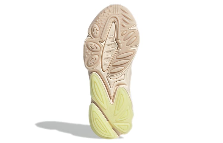 Adidas Originals Ozweego Running Shoes Beige Women's 3