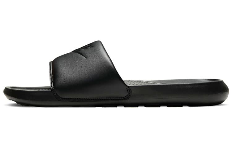 Nike Victori One Slide 'Triple Black' 2