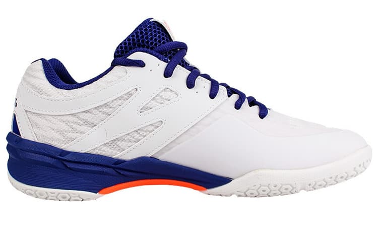 YONEX Power Cushion Low-Top Badminton Shoes Men's White/Neon Orange 5