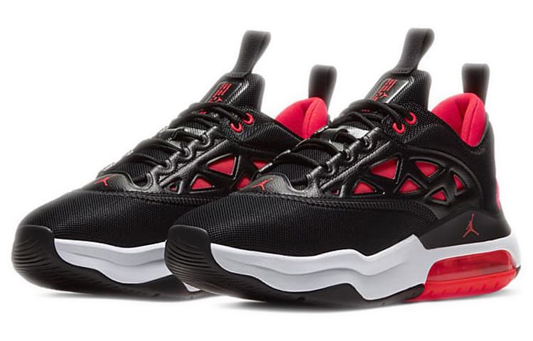 JORDAN Max 200 Xx Black Bright Crimson Women's 6