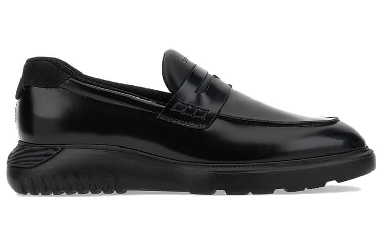 HOGAN H600 Debossed-logo Penny Loafers 3