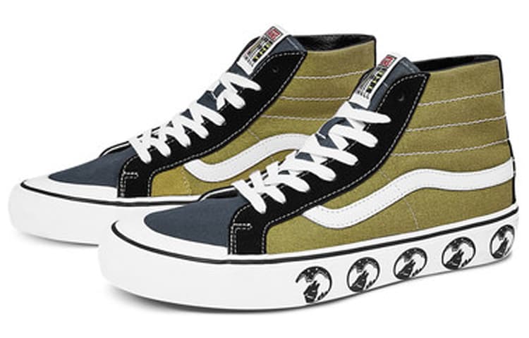 Vans SK8 Hi 138 Decon Sf 'Black Green' 6