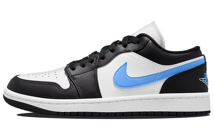 Air Jordan 1 Low 'Black University Blue' Women's 2