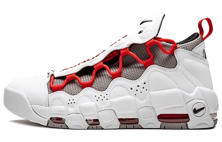 Nike Air More Money White Habanero Red Atmosphere Grey 2