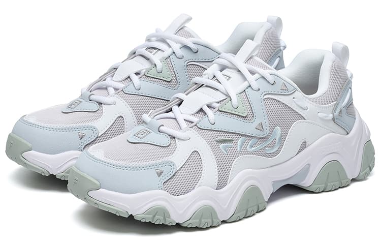 FILA Fluid 4 Sneakers 'White Blue Green' Women's 5