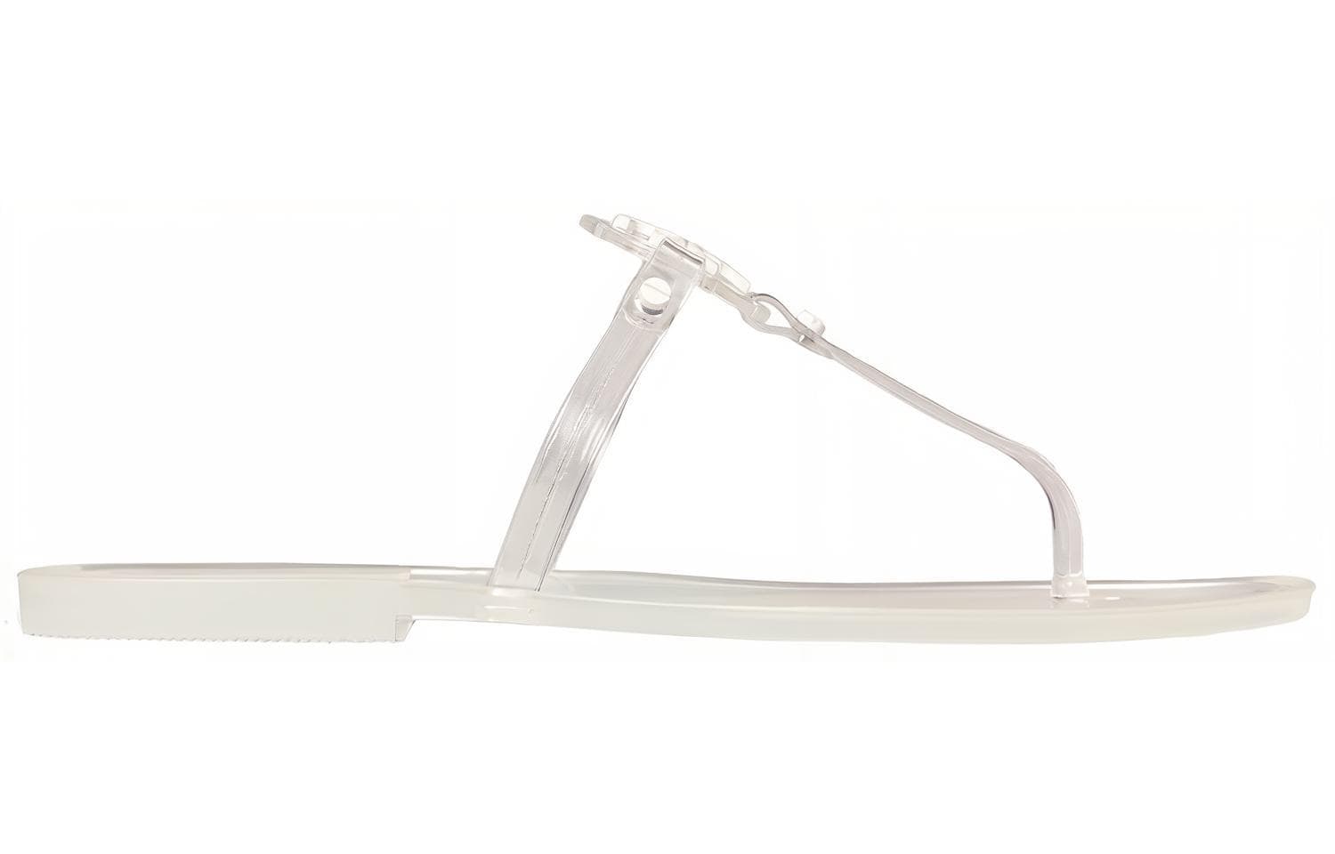 TORY BURCH Miller Jelly Thong Fashion Sandals Women's White 3