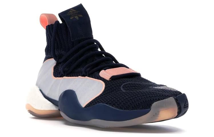 Adidas Originals Crazy Byw X Collegiate Navy Clear Orange 6