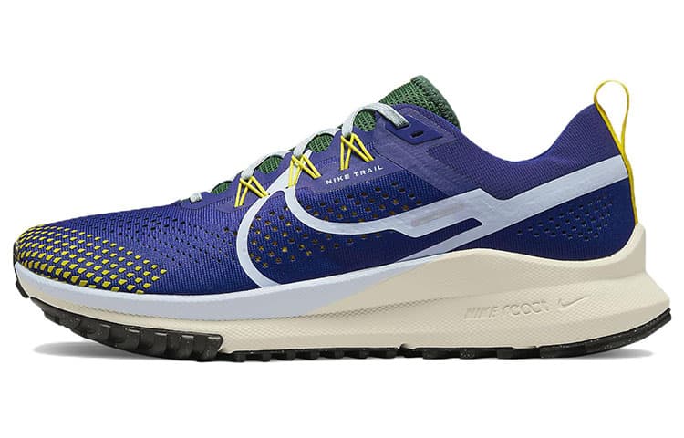 Nike React Pegasus Trail 4 Deep Royal Yellow Strike 3