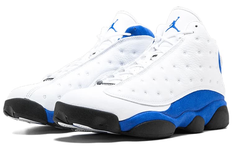 JORDAN 13 Retro White Hyper Royal Black 5