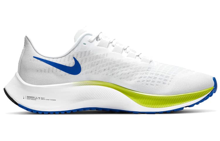 Nike Air Zoom Pegasus 37 White Racer Blue 3