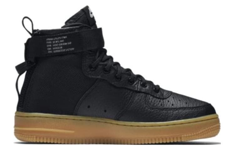 Nike SF Air Force 1 Mid Black Gum GS 4