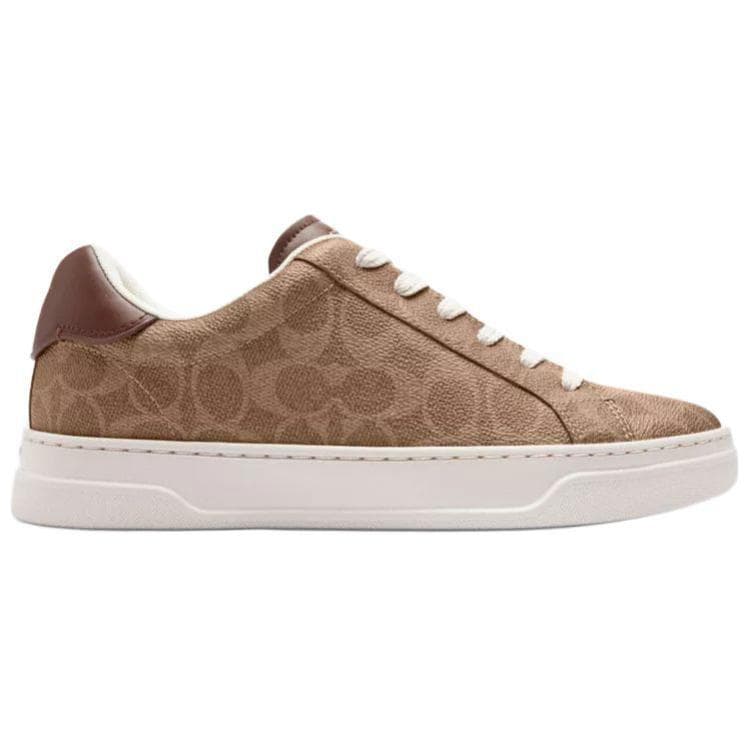 COACH Highline Skateboard Shoes Women's Low-Top Brown 4