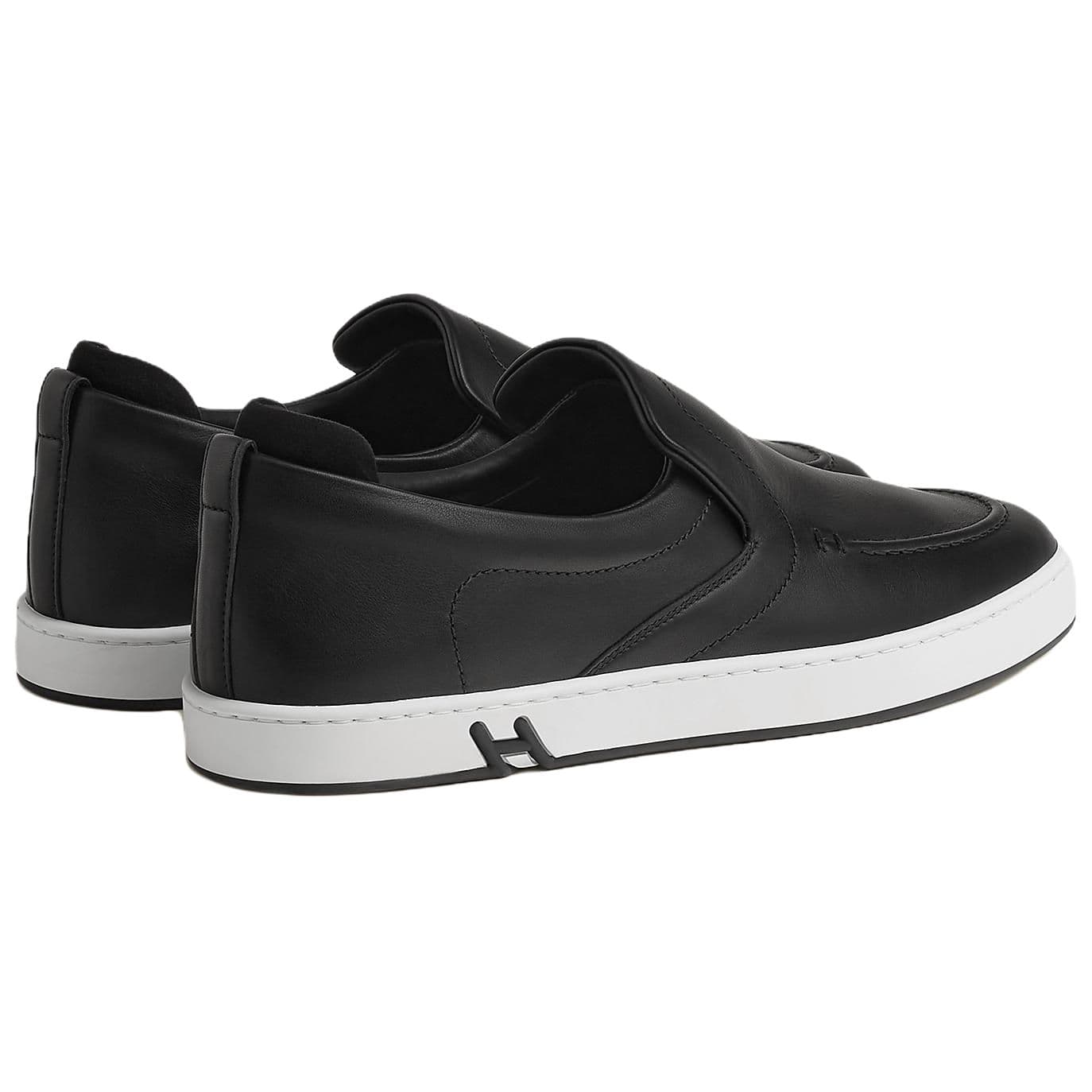 HERMES Kiddy Casual Shoes Men's Black 5