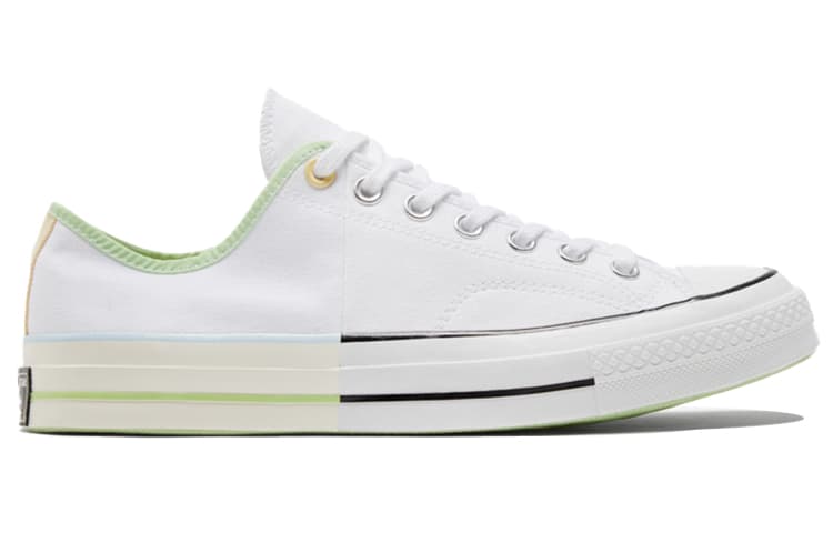 Chuck 70 Converse Low 'White Green' 3