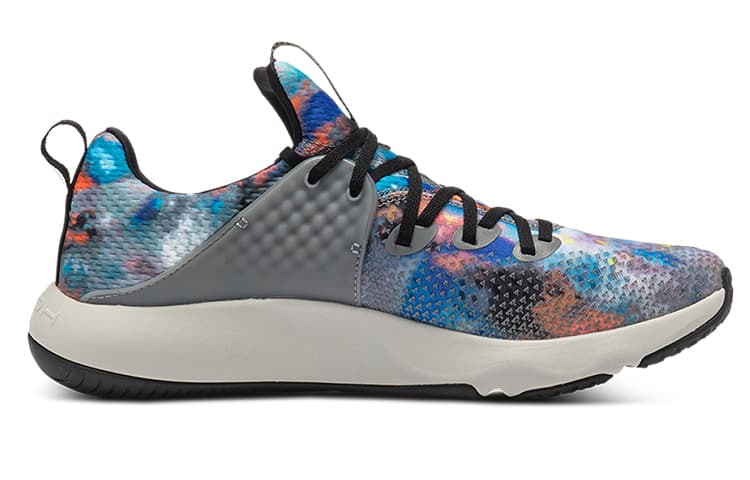Under Armour Hovr Rise 3 Printed 'Concrete Halo Grey' 4