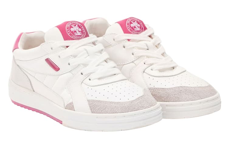 PALM ANGELS Palm University White Pink Women's 3