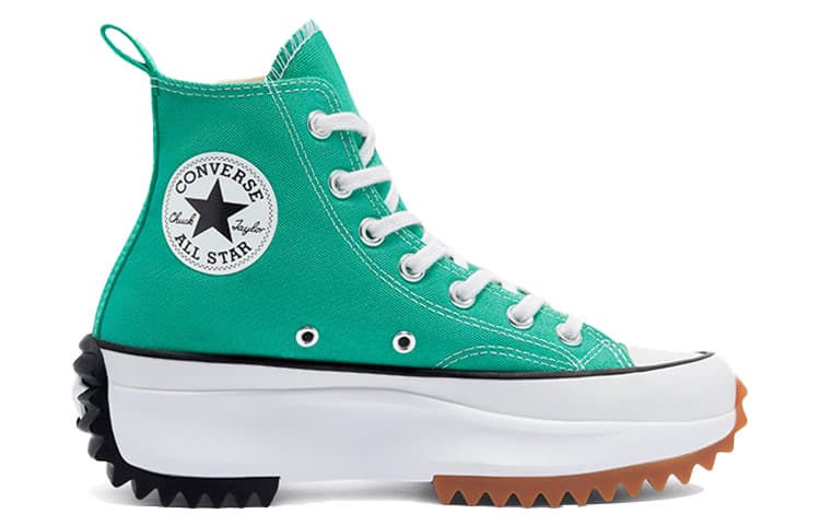 Converse Run Star Hike Hi Court Green Gum 4