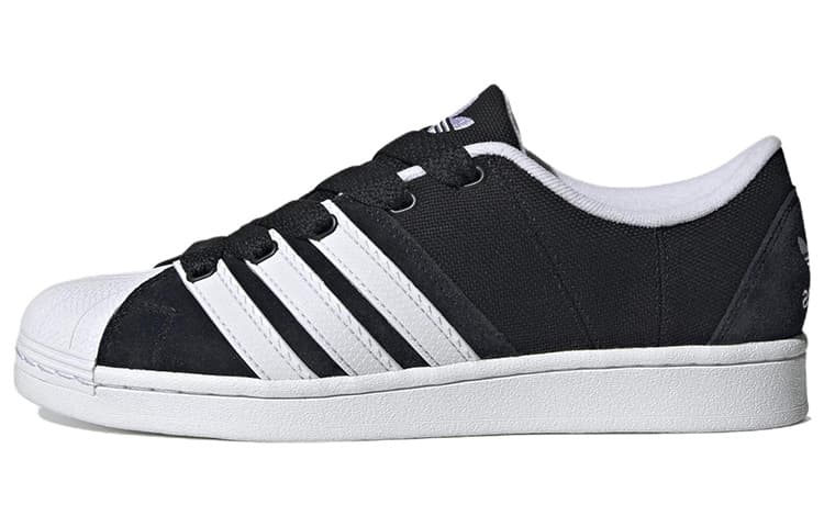 Superstar Adidas Originals Supermodified 'Black White Black Heel'