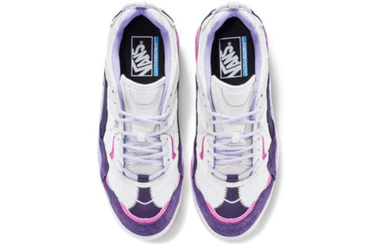 Vans Varix Wc Retro Low Top Skate Shoes Unisex Purple Pink White 5