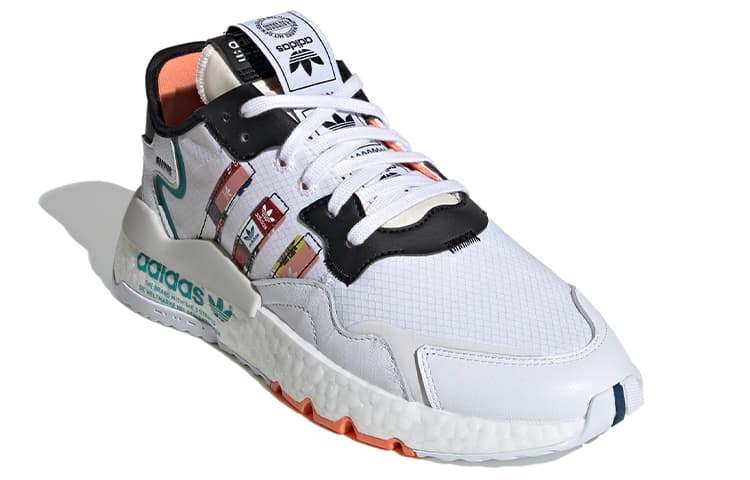 Adidas Originals Nite Jogger Boost 'Grey Black Green' 6