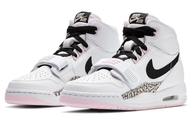 Jordan Legacy 312 White Black Pink Foam GS 6