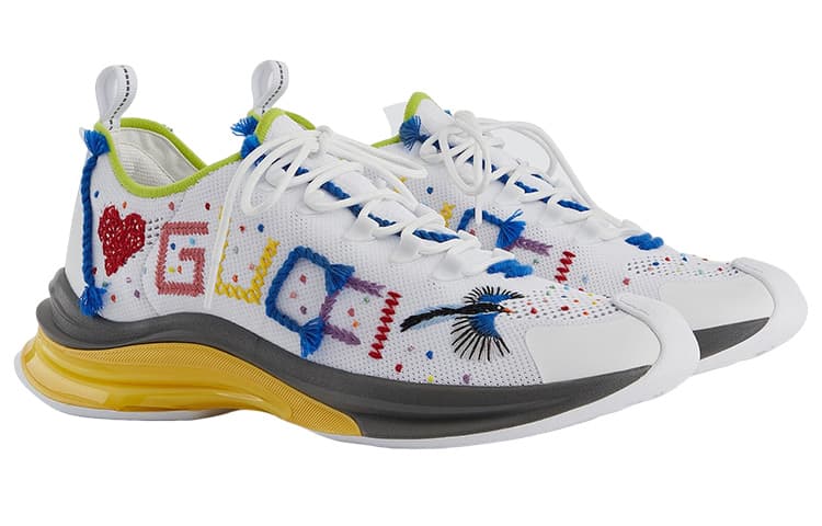GUCCI Run Sneakers White 5