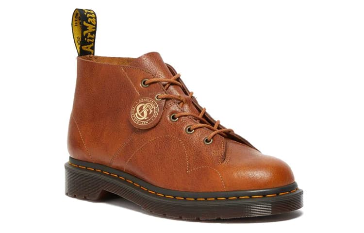 Dr.Martens Unisex Church Buckingham Martin Boots Brown 5