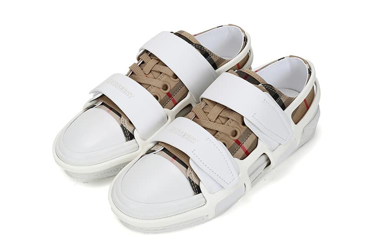 Burberry Low-Top Stylish Skateboarding Shoes Women's Archive Beige 4