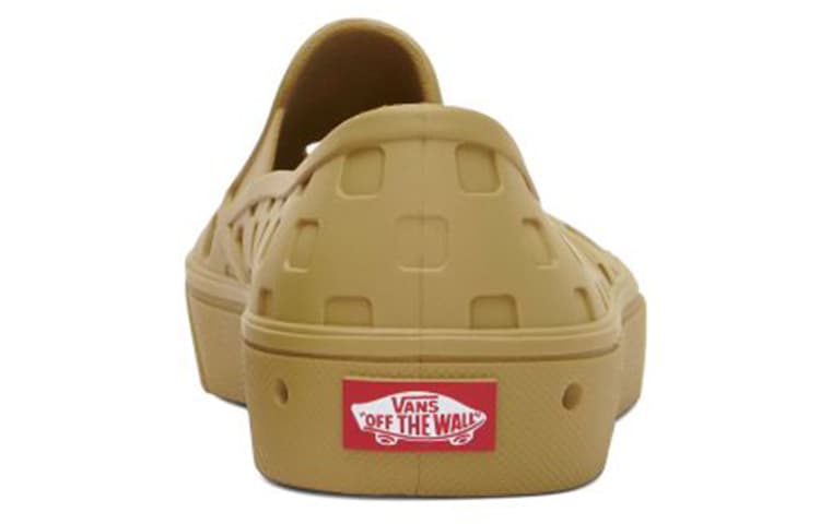 Vans Trek Slip On Low Tops Casual Skateboarding Shoes Unisex Yellow 6