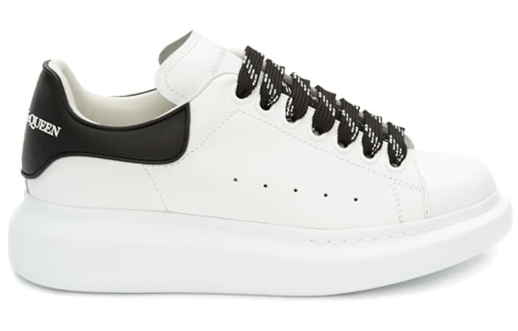 Alexander McQueen Oversized White Black Laces Women's 4