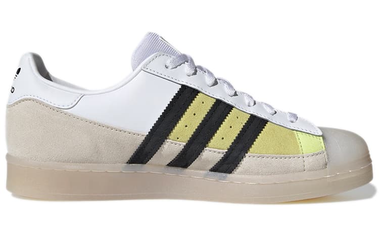 Adidas Originals Superstar Shoes 'White Khaki ' 4