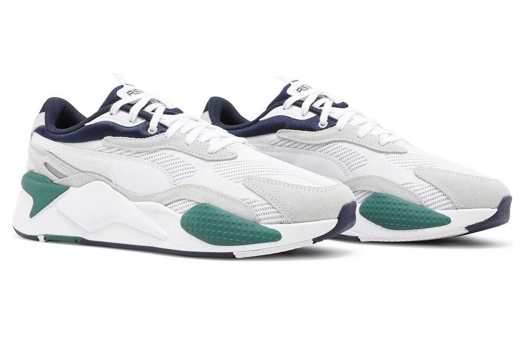 PUMA RS X3 Twill Airmesh White Green 5