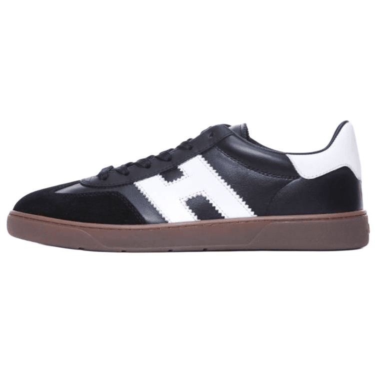 HOGAN Cool Leather Low-Top Sneakers Men's Black