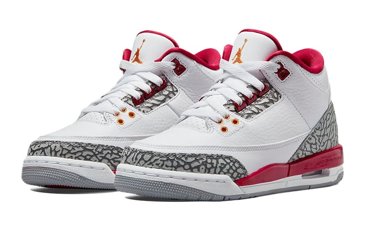Jordan 3 Retro Cardinal GS 6