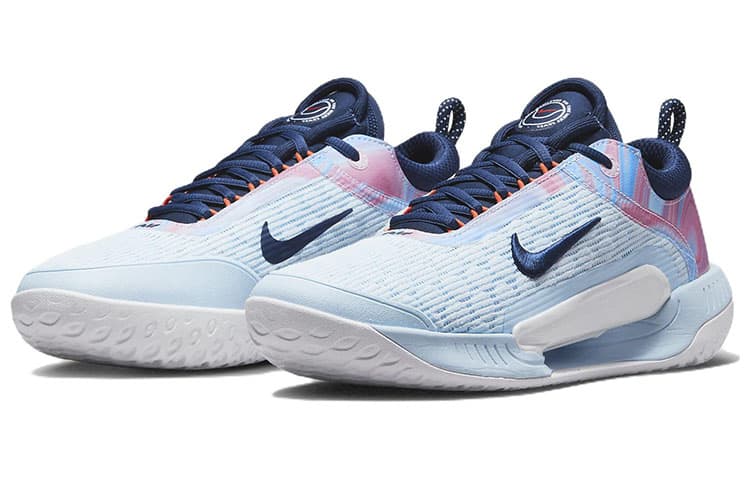 Nike Court Zoom Nxt 'Glacier Blue Team Orange' 6