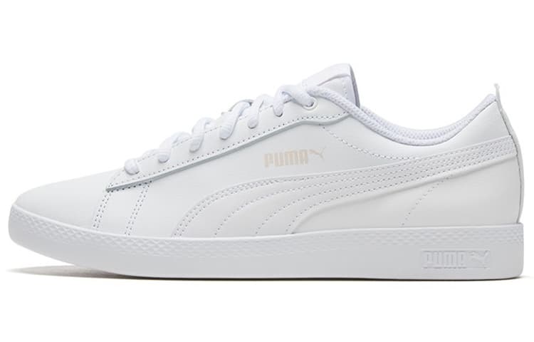 PUMA Smash V2 Pure White Women's 2