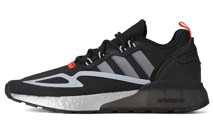 Adidas Originals Zx 2K Boost Black Halo Silver 2