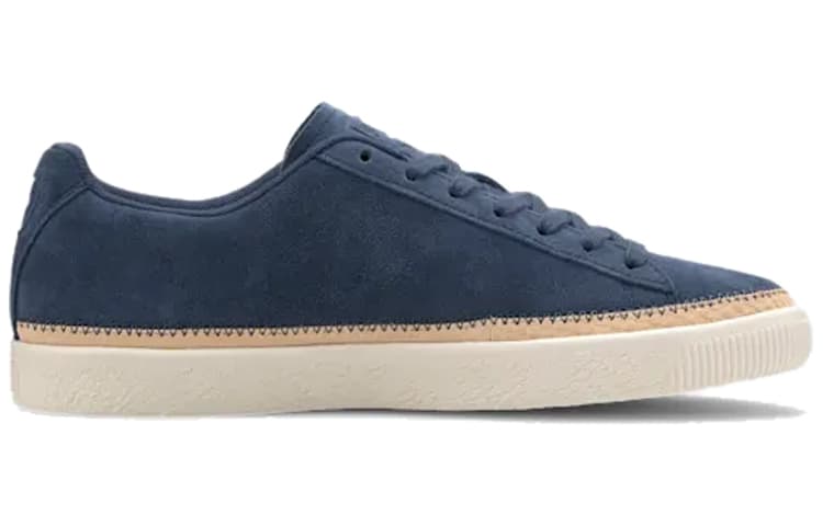 PUMA Suede Trim Dlx Deep Blue 4