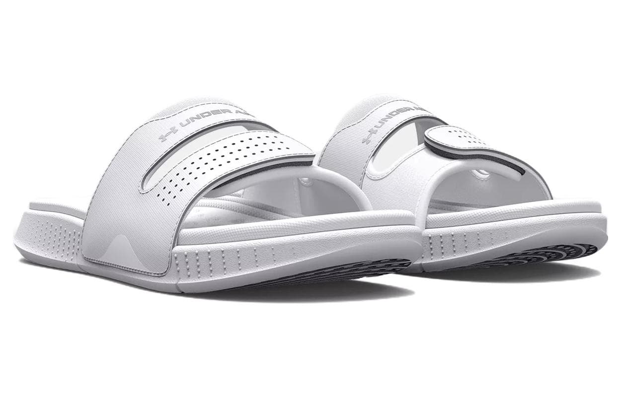 Under Armour Ansa Studio Slide 'White Halo Grey' Women's 6