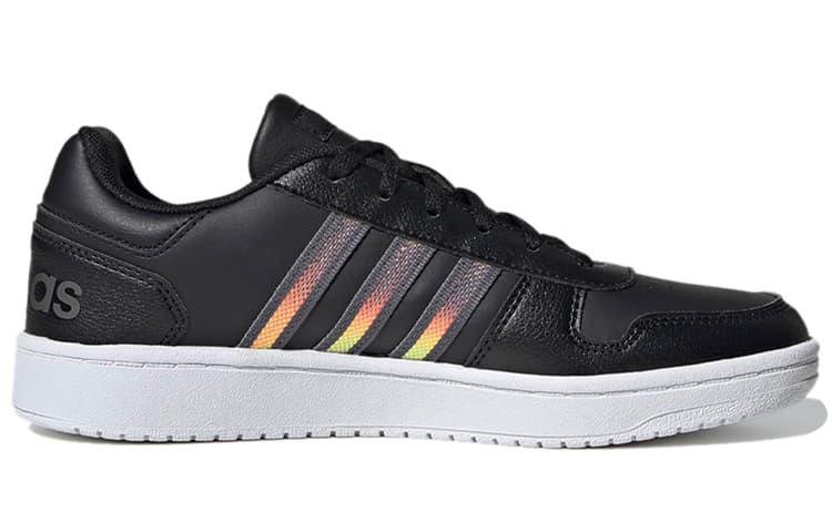 Hoops 2.0 Women's Adidas Neo 'Black Tactile Gold Metallic' 3